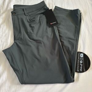 Lululemon ABC Pant Classic 32”L Warpstreme SKSR Smoked Spruce Green Size 38